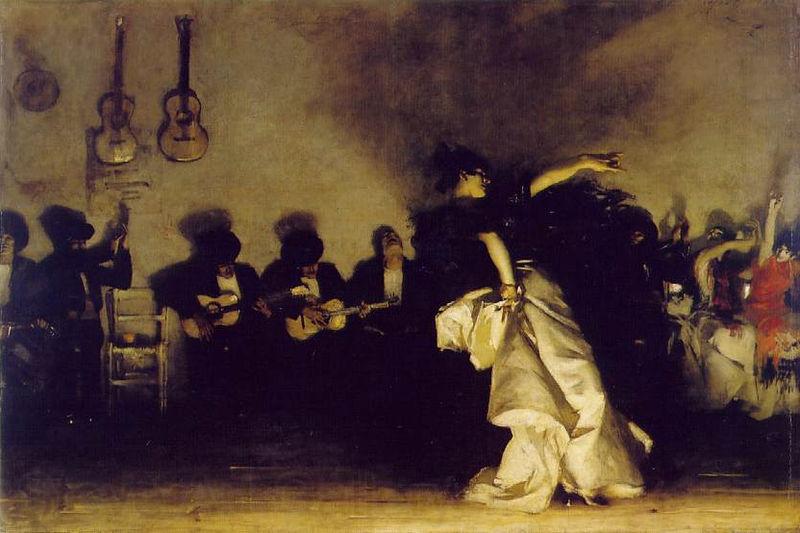 John Singer Sargent El Jaleo Norge oil painting art